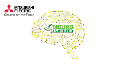 Tủ lạnh Mitsubishi MR-FX43EN(GBK) được trang bị công nghệ Neuro Inverter