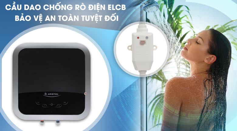 Cầu dao ELCB - Máy nước nóng Ariston 15 lít AN2 15 TOP 2.5 FE Cầu dao ELCB - Máy nước nóng Ariston 15 lít AN2 15 TOP 2.5 FE
