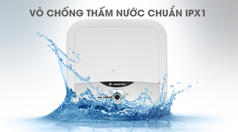 Vỏ chống thấm nước IPX1 - Bình nóng lạnh Ariston AN2 RS 30 lít Vỏ chống thấm nước IPX1 - Bình nóng lạnh Ariston AN2 RS 30 lít