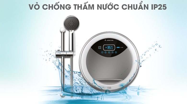 Vỏ chống thấm nước IP25 - Máy nước nóng Ariston RT45E-VN - 4.5 kW Vỏ chống thấm nước IP25 - Máy nước nóng Ariston RT45E-VN - 4.5 kW