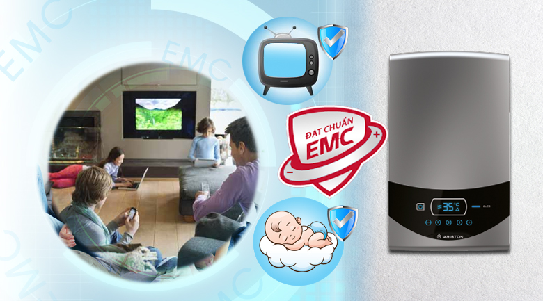 Tương thích điện từ EMC - Máy nước nóng Ariston ST45PE-VN Tương thích điện từ EMC - Máy nước nóng Ariston ST45PE-VN