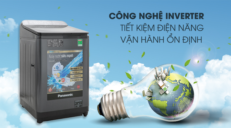 Máy giặt Panasonic Inverter 10.5 Kg NA-FD10VR1BV Máy giặt Panasonic Inverter 10.5 Kg NA-FD10VR1BV