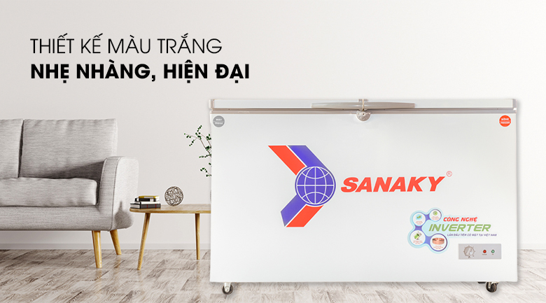 Tủ đông Sanaky Inverter 320 lít VH-4099W3 Tủ đông Sanaky Inverter 320 lít VH-4099W3