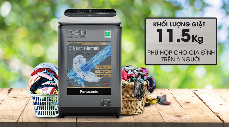 Máy giặt Panasonic Inverter 11.5 Kg NA-FD11AR1BV Máy giặt Panasonic Inverter 11.5 Kg NA-FD11AR1BV