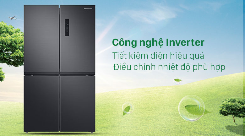 Tủ lạnh Samsung Inverter 488 lít RF48A4000B4 Tủ lạnh Samsung Inverter 488 lít RF48A4000B4