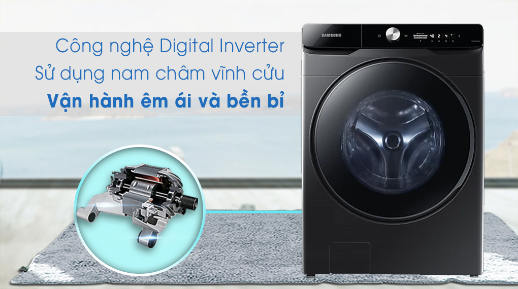 Máy giặt sấy Samsung Inverter 21 kg WD21T6500GV Máy giặt sấy Samsung Inverter 21 kg WD21T6500GV