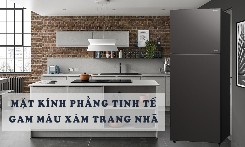 Tủ lạnh Hitachi Inverter 390 lít R-FVY510PGV0 GMG Tủ lạnh Hitachi Inverter 390 lít R-FVY510PGV0 GMG