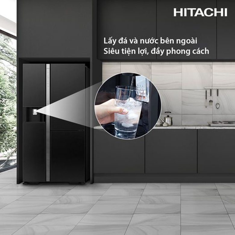 Tủ lạnh Hitachi Inverter 569 lít R-MX800GVGV0 GMG Tủ lạnh Hitachi Inverter 569 lít R-MX800GVGV0 GMG