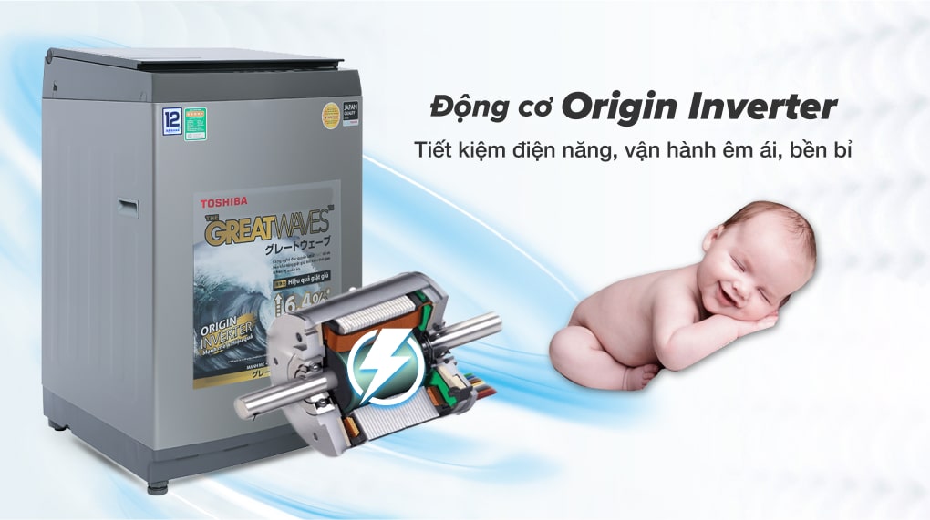 Máy giặt Toshiba Inverter 12 kg AW-DUK1300KV(SG) Máy giặt Toshiba Inverter 12 kg AW-DUK1300KV(SG)