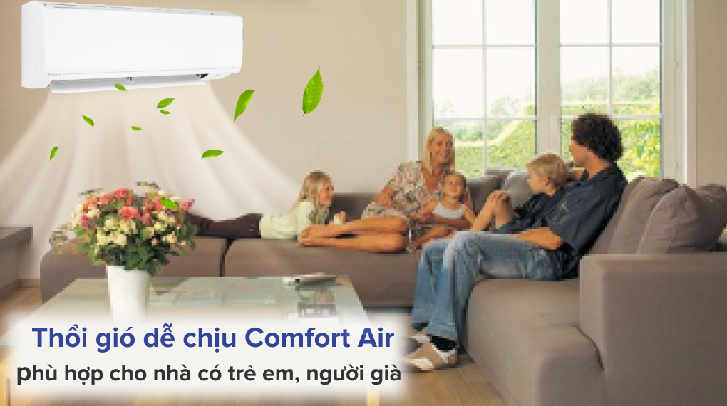 Máy lạnh 2 chiều Daikin Inverter 2.5 HP FTHF60VVMV Máy lạnh 2 chiều Daikin Inverter 2.5 HP FTHF60VVMV