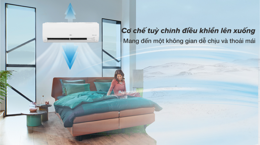 Máy lạnh 2 chiều LG Inverter 1.5 HP B13END1 Máy lạnh 2 chiều LG Inverter 1.5 HP B13END1