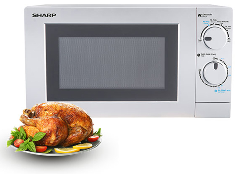 Lò vi sóng Sharp 20 lít R-207VN-SL Lò vi sóng Sharp 20 lít R-207VN-SL