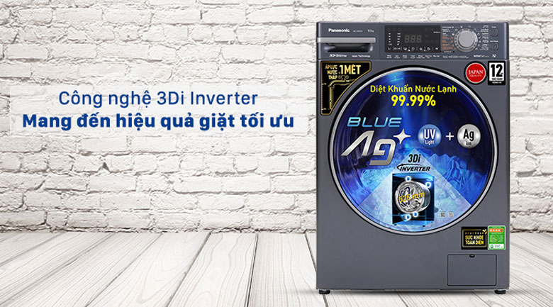 Máy giặt sấy Panasonic Inverter 10 kg NA-V10FC1LVT Máy giặt sấy Panasonic Inverter 10 kg NA-V10FC1LVT