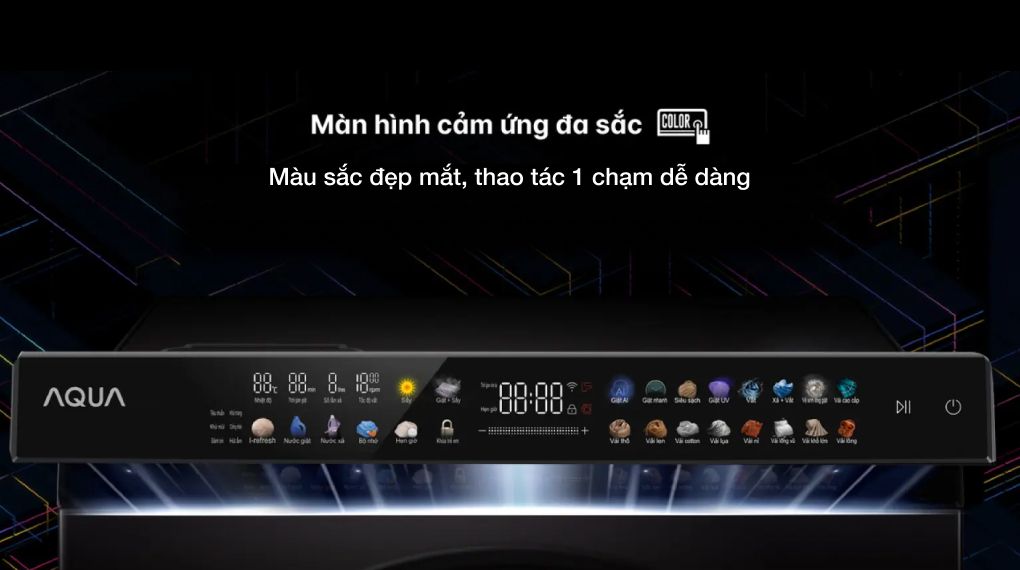 Máy giặt sấy Aqua Inverter 15 Kg AQD-DH1500G PP Máy giặt sấy Aqua Inverter 15 Kg AQD-DH1500G PP