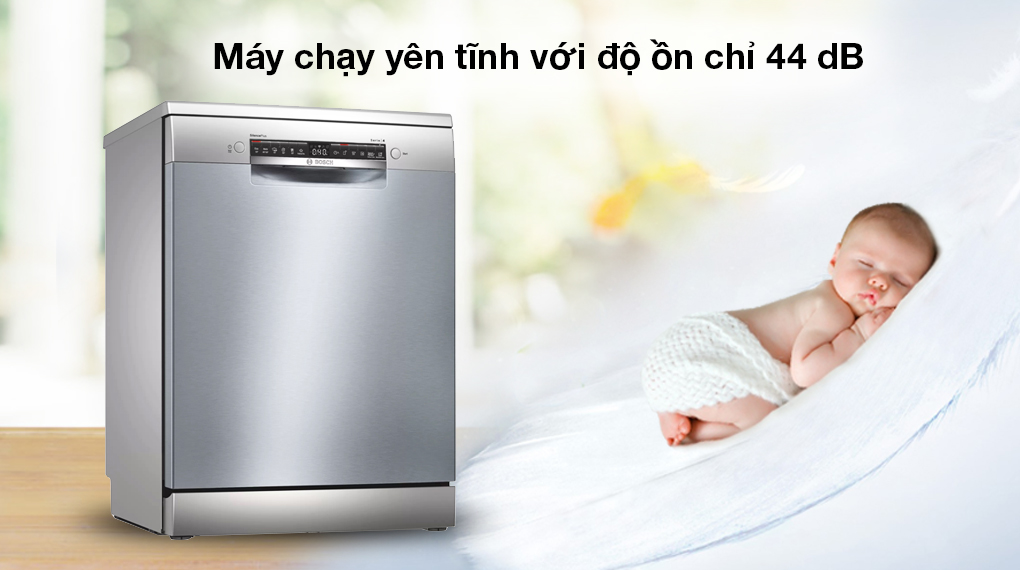 Máy rửa chén độc lập Bosch SMS4HCI48E Máy rửa chén độc lập Bosch SMS4HCI48E
