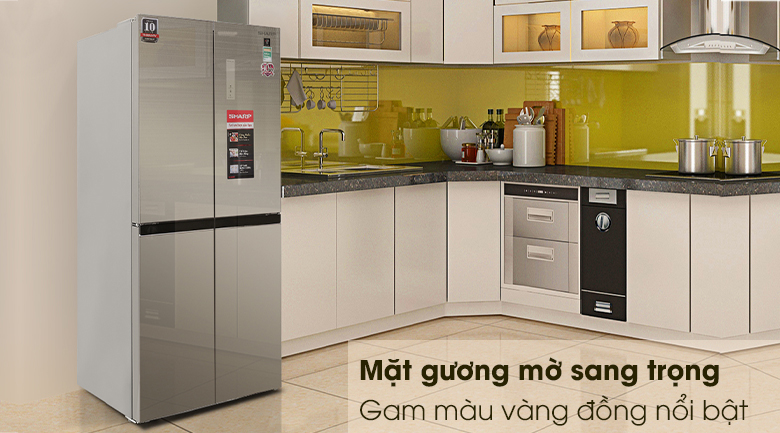 Tủ lạnh Sharp Inverter 401 lít SJ-FXP480VG-CH Tủ lạnh Sharp Inverter 401 lít SJ-FXP480VG-CH