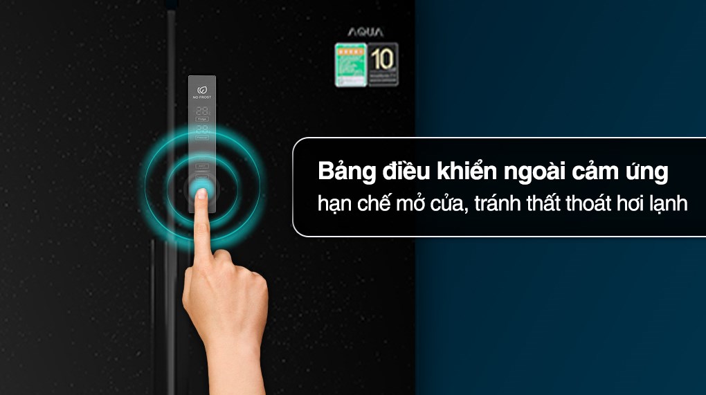 Tủ lạnh Aqua Inverter 456 lít AQR-M525XA(FB) Tủ lạnh Aqua Inverter 456 lít AQR-M525XA(FB)