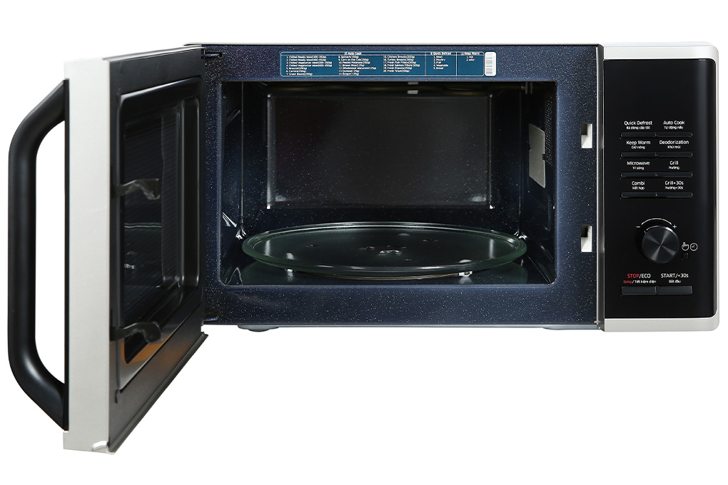 Lò vi sóng có nướng Samsung MG23K3515AS/SV 23 Lít Lò vi sóng có nướng Samsung MG23K3515AS/SV 23 Lít