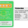 May Giat Toshiba 10 Kg Aw M1100pvmk