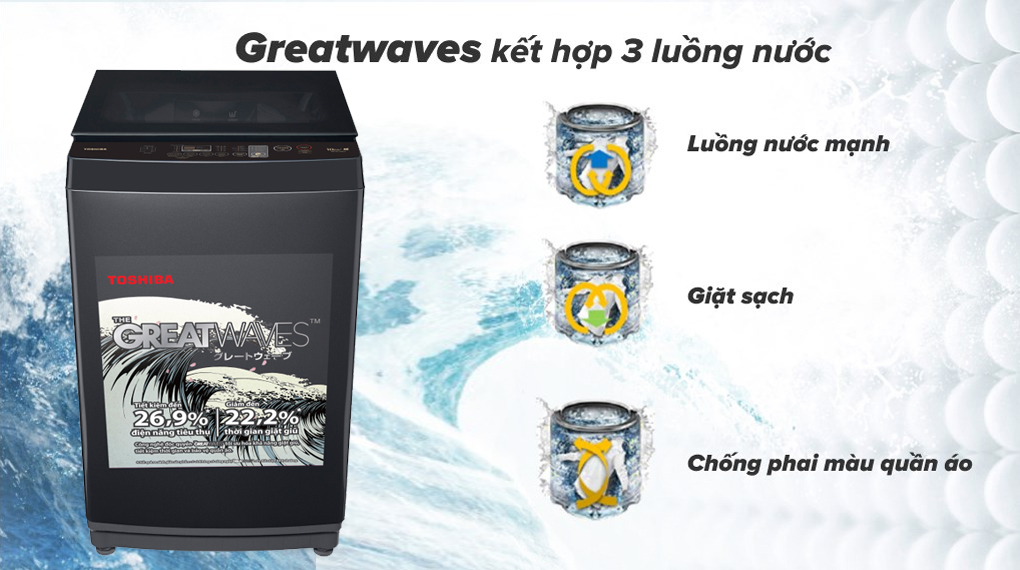 Máy giặt Toshiba 10 kg AW-M1100PV(MK) Máy giặt Toshiba 10 kg AW-M1100PV(MK)