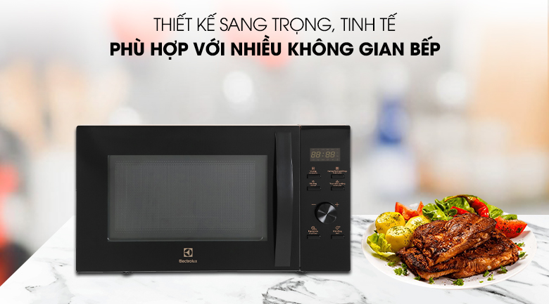 Lò vi sóng có nướng Electrolux EMG25D59EB 25 lít Lò vi sóng có nướng Electrolux EMG25D59EB 25 lít