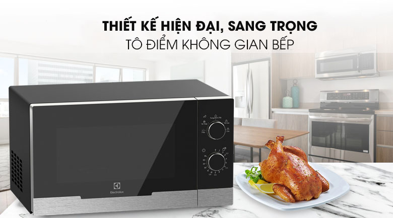 Lò vi sóng Electrolux EMM23KI9EBP 23 lít Lò vi sóng Electrolux EMM23KI9EBP 23 lít