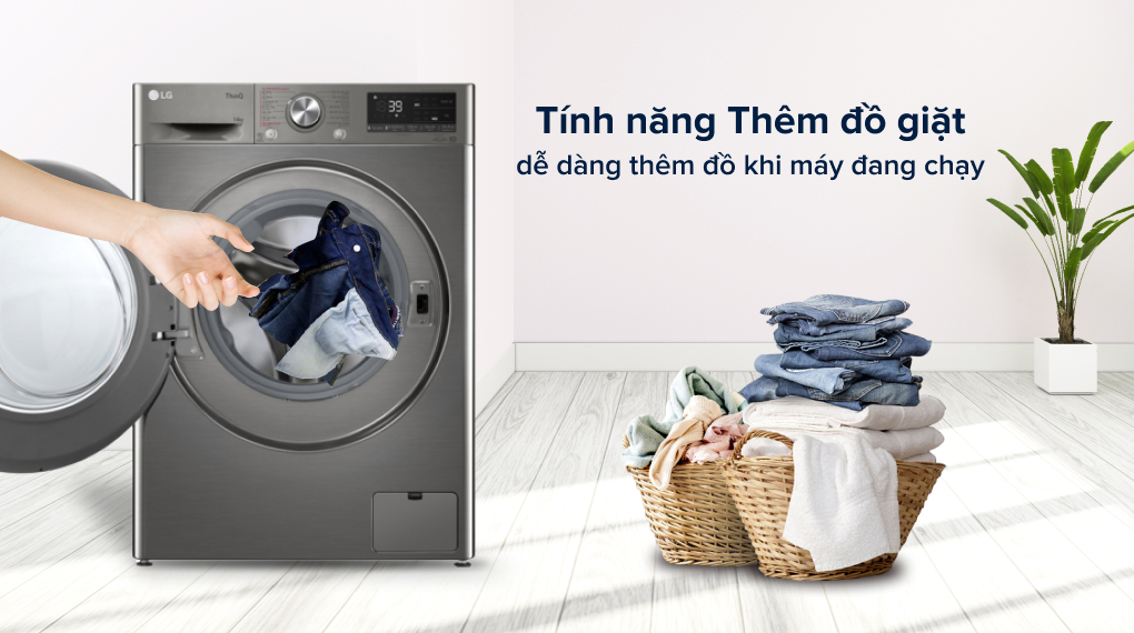 Máy giặt LG Inverter 14 kg FV1414S3P Máy giặt LG Inverter 14 kg FV1414S3P