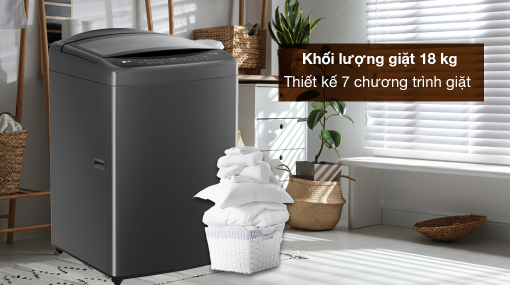 Máy giặt LG Inverter 18 kg TV2518DV3B Máy giặt LG Inverter 18 kg TV2518DV3B
