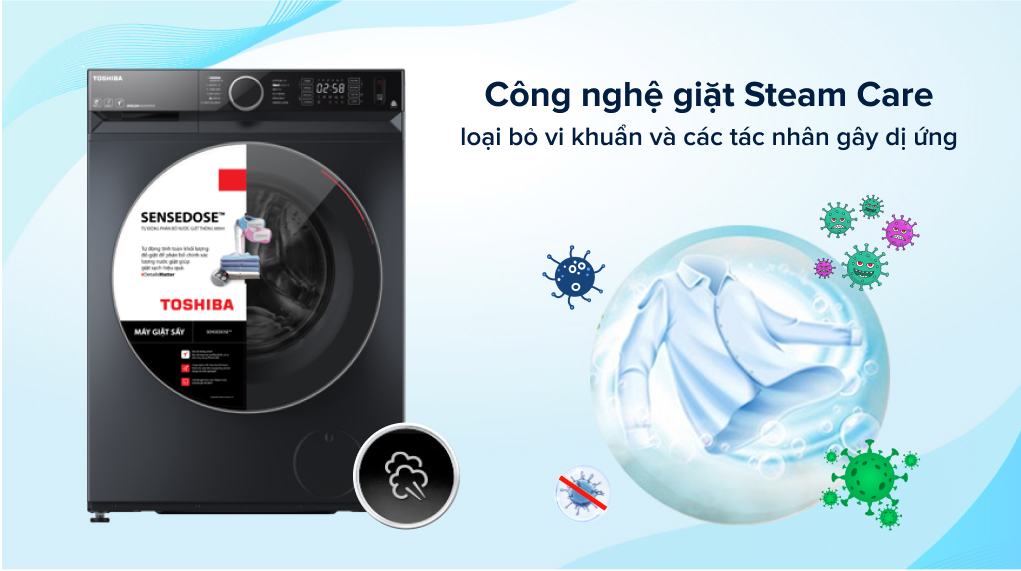 Máy giặt sấy Toshiba Inverter 12.5 kg TWD-BM135GF4V(MG) Máy giặt sấy Toshiba Inverter 12.5 kg TWD-BM135GF4V(MG)