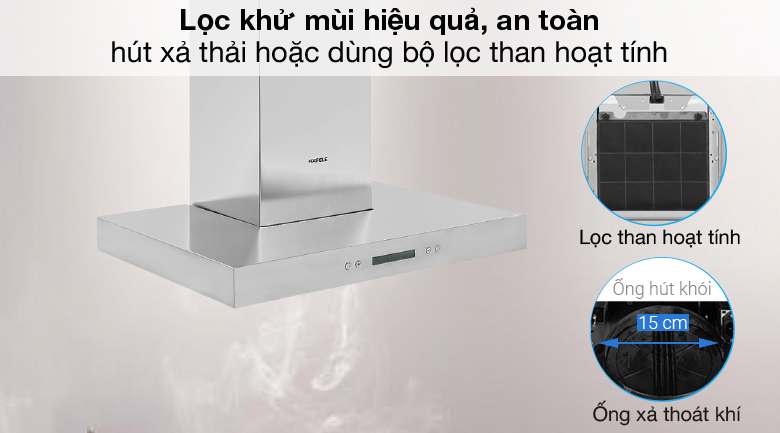 Máy hút mùi áp tường Hafele HH-WI60B (539.81.173) Máy hút mùi áp tường Hafele HH-WI60B (539.81.173)