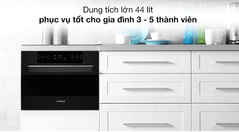 Lò vi sóng có nướng lắp âm Hafele HO-KT45B (535.02.731) 44 lít Lò vi sóng có nướng lắp âm Hafele HO-KT45B (535.02.731) 44 lít