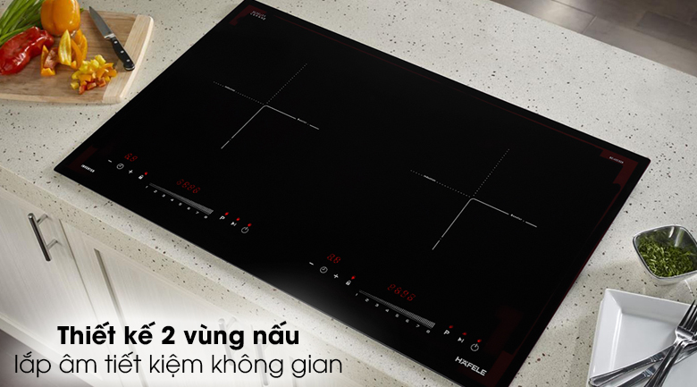 Bếp từ đôi lắp âm Hafele HC-I2732A (536.61.726) Bếp từ đôi lắp âm Hafele HC-I2732A (536.61.726)