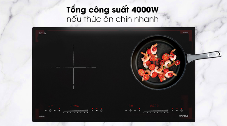 Bếp từ đôi lắp âm Hafele HC-I2732A (536.61.726) Bếp từ đôi lắp âm Hafele HC-I2732A (536.61.726)