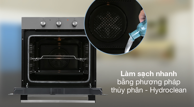 Lò nướng lắp âm Hafele HO-K60C (535.62.591) 77 lít Lò nướng lắp âm Hafele HO-K60C (535.62.591) 77 lít