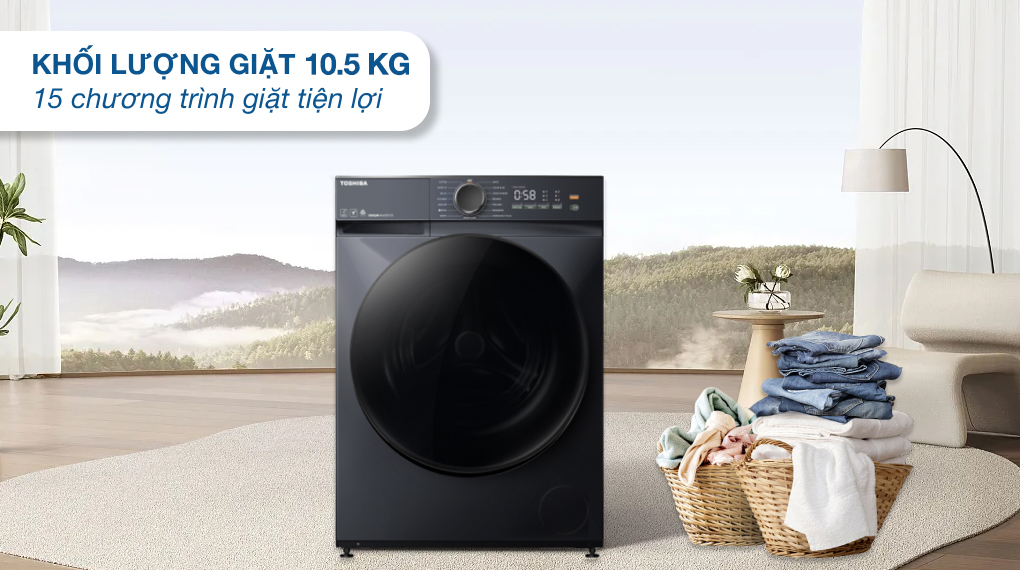 Máy giặt Toshiba Inverter 10.5 kg TW-T21BU115UWV(MG) Máy giặt Toshiba Inverter 10.5 kg TW-T21BU115UWV(MG)