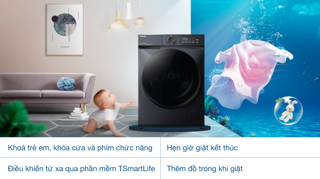 Máy giặt Toshiba Inverter 10.5 kg TW-T21BU115UWV(MG) Máy giặt Toshiba Inverter 10.5 kg TW-T21BU115UWV(MG)