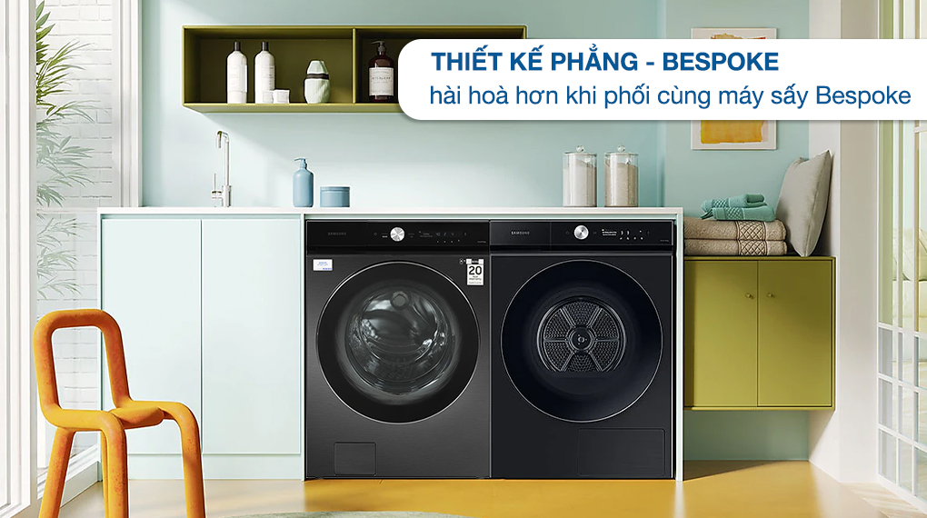 Máy giặt Samsung Bespoke AI Inverter 24 kg WF24B9600KV Máy giặt Samsung Bespoke AI Inverter 24 kg WF24B9600KV