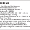 May Rua Chen Doc Lap Samsung Dw60cg550fsgsv
