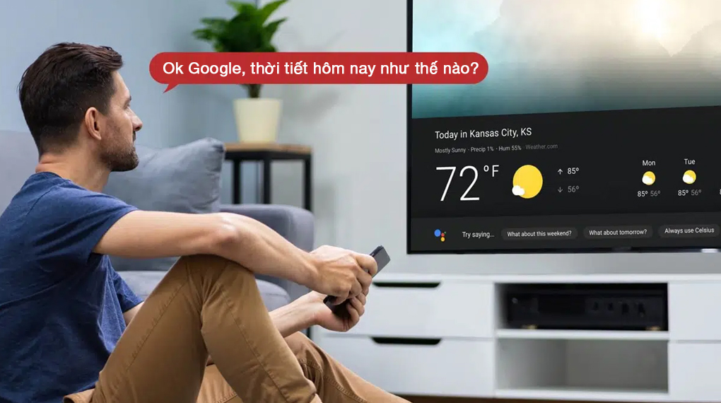 Google Tivi QLED TCL 4K 65 inch 65C745 Google Tivi QLED TCL 4K 65 inch 65C745