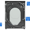 Máy giặt Aqua Inverter 10 kg AQD-DDW1000J BK