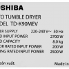 Máy sấy ngưng tụ Toshiba 8 kg TD-K90MEV(SK)