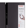 Tủ lạnh Toshiba Inverter 460 lít Side By Side GR-RS600WI-PMV(37)-SG