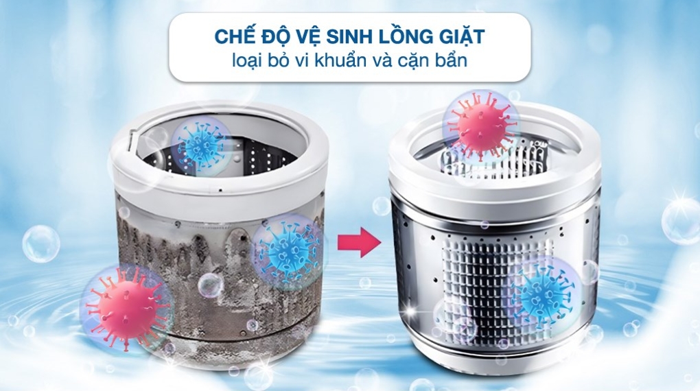 Máy giặt Toshiba Inverter 15 kg AW-DUM1600LV(SG) - Tiện ích