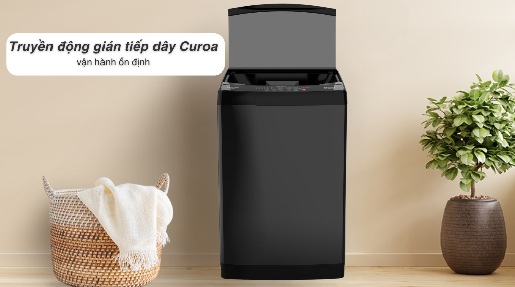 Máy giặt Casper 9 kg WT-9NB3 - Truyền động gián tiếp Máy giặt Casper 9 kg WT-9NB3 - Truyền động gián tiếp