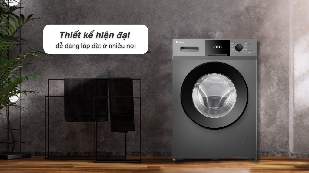 Máy giặt Casper Inverter 9.5 kg WF-95VG5 - Thiết kế