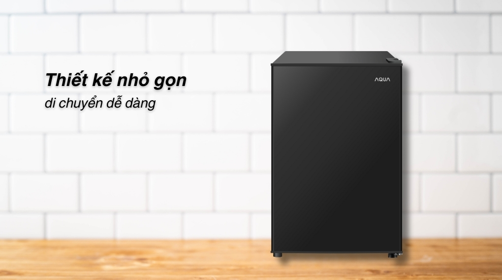 Tủ lạnh Aqua 90 lít AQR-D100FA(BS) - Thiết kế