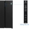 Tủ lạnh Aqua Inverter 550 lít Side By Side AQR-S612XA(CBC)