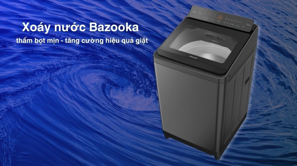 Máy giặt Panasonic Inverter 14.5 kg NA-FD290CEBV - công nghệ giặt