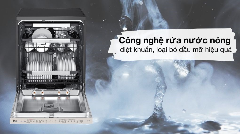 Máy rửa chén độc lập LG LDT14BGA3 - Công nghệ rửa - sấy