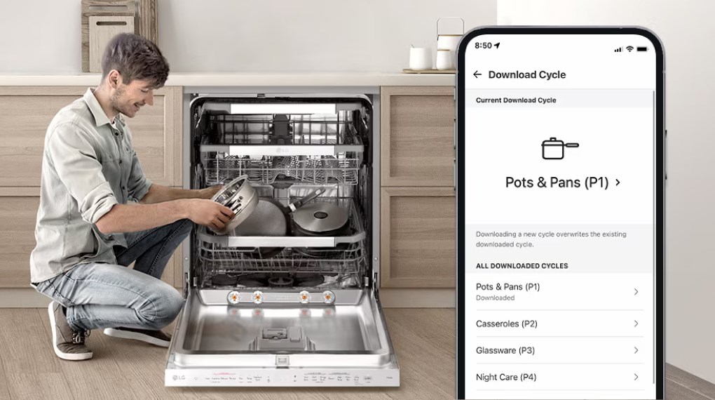 Máy rửa chén độc lập LG LDT14BGA3 - Tiện ích